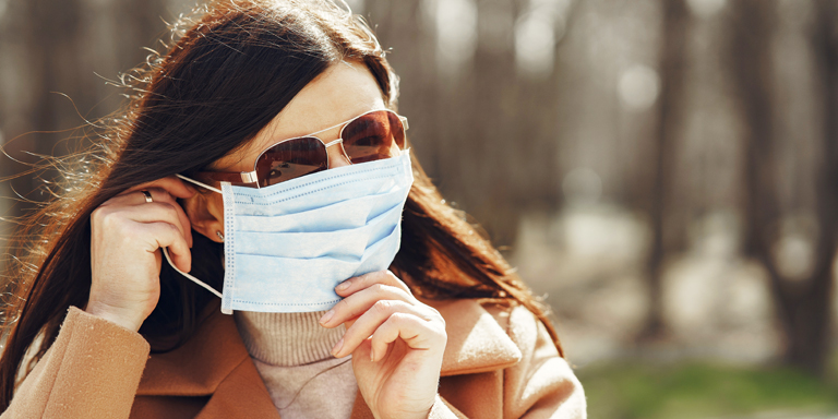 TD® Masque Anti-poussière, Respirant, contre Pollen et Poils/ Voyage e –